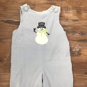 COPY - Toddler snowman longall